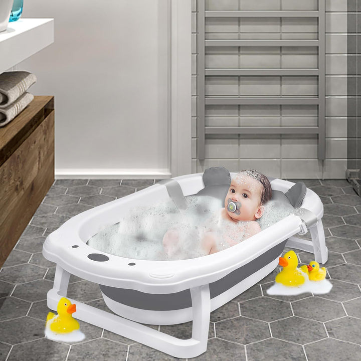Faltbare Baby Badewanne Babybadewanne Faltbadewanne Ergonomische Bathtub Kinderwanne 82 x 50 x 20 cm
