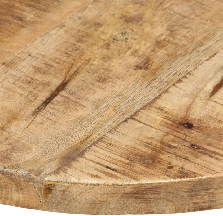vidaXL Mangoholz Massiv Tischplatte Massivholzplatte Holzplatte Ersatztischplatte Holz Platte für Es