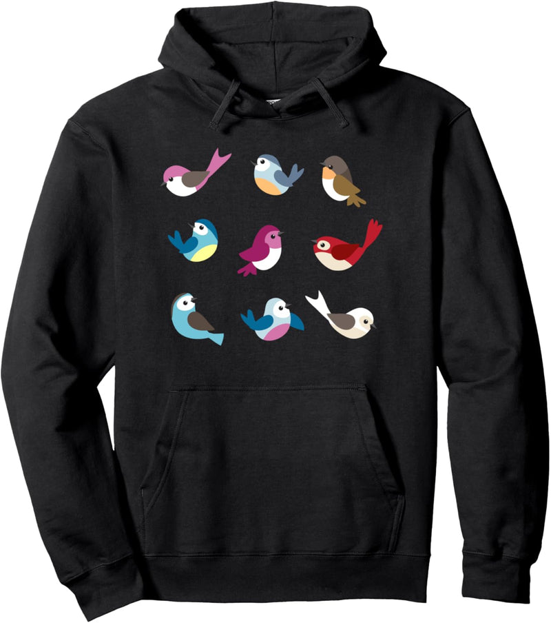 Schöne Vögel Singend Gartenvögel Chor Gesang Birdwatching Pullover Hoodie