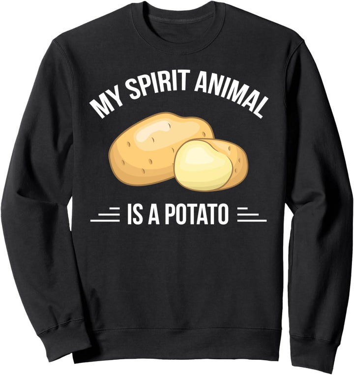 Mein Geistertier ist ein Kartoffelhemd Sweatshirt