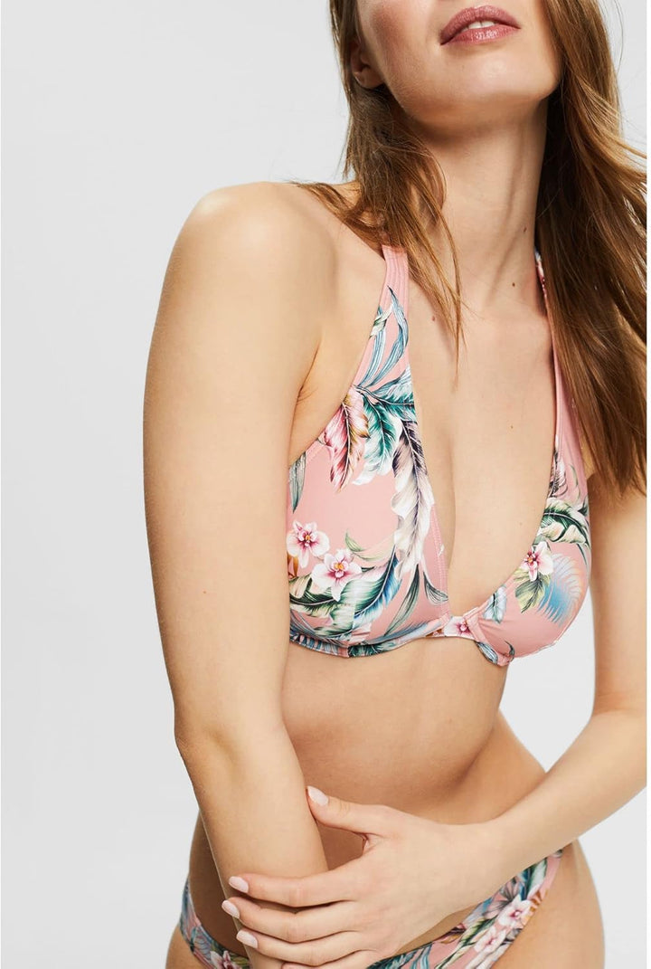 ESPRIT Damen Malibu Beach RCS High Apex Bikini 36 / B Salmon 3, 36 / B Salmon 3