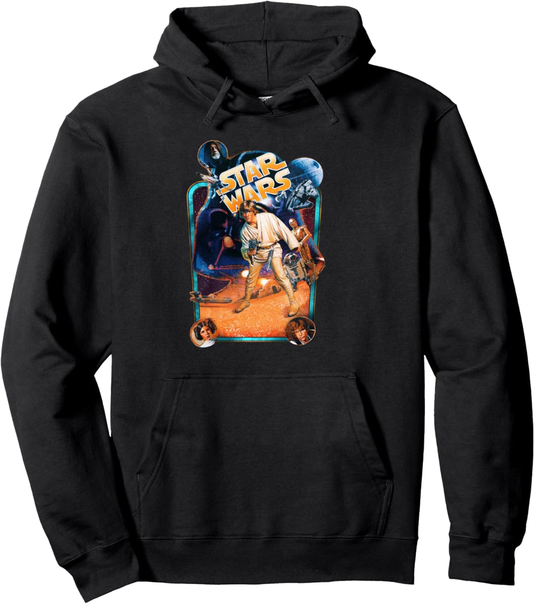 Star Wars Group Shot Ragtag Heroes Pullover Hoodie