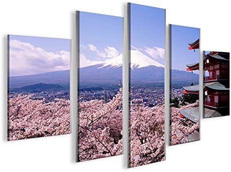 islandburner Bild Bilder auf Leinwand Fujiyama MF XXL Poster Leinwandbild Wandbild Art up Your Life