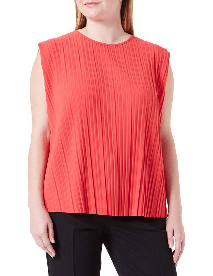 Shirt mit Plisseefalten, 44 Lilac