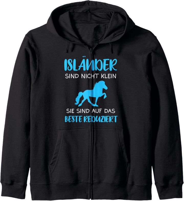 Islandpferd Isländer Pferde Pferd Geschenk Kapuzenjacke