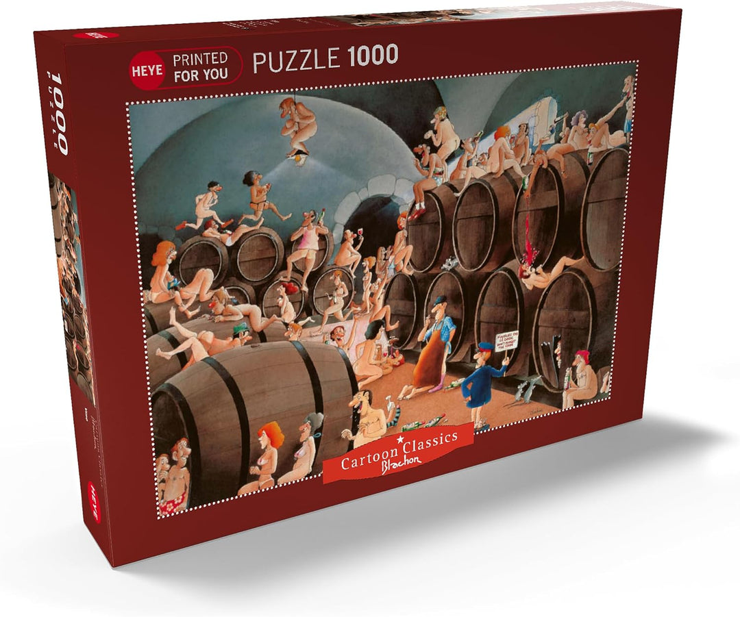 Vino - Blachon - Cartoon Classics - Premium 1000 Teile Puzzle - MyPuzzle Sonderkollektion von Heye P