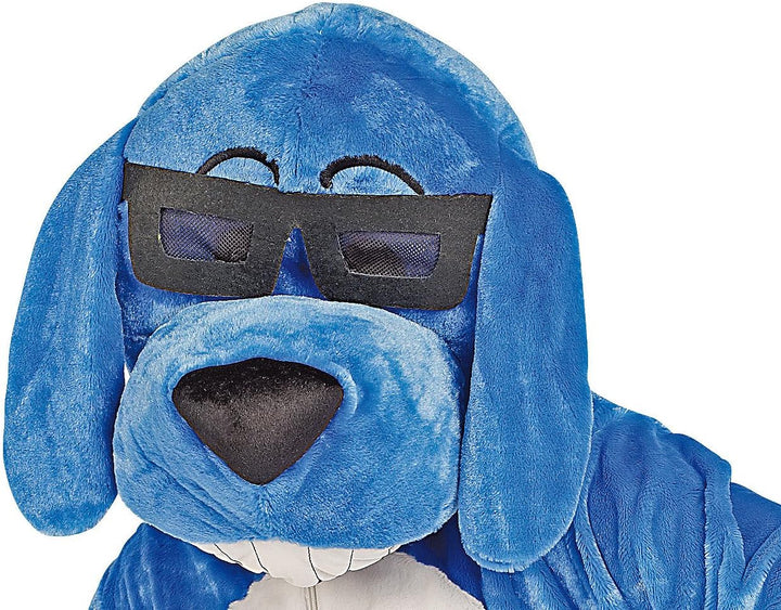 infactory Tierkostüm: Halloween- & Faschings-Kostüm Hund mit Brille (Ganzkörperkostüm, Fasching-Kost