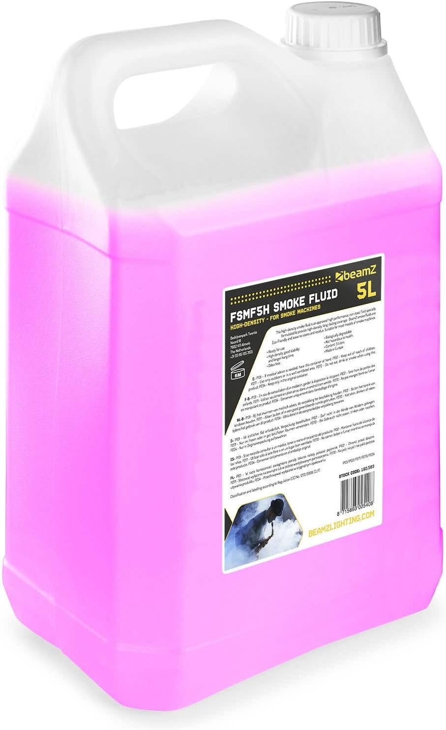 BeamZ F1600 Pro Fazer Nebelmaschine 1600W im Flightcase mit 10 Liter Nebelfluid – Profi Hazer/Rauchm