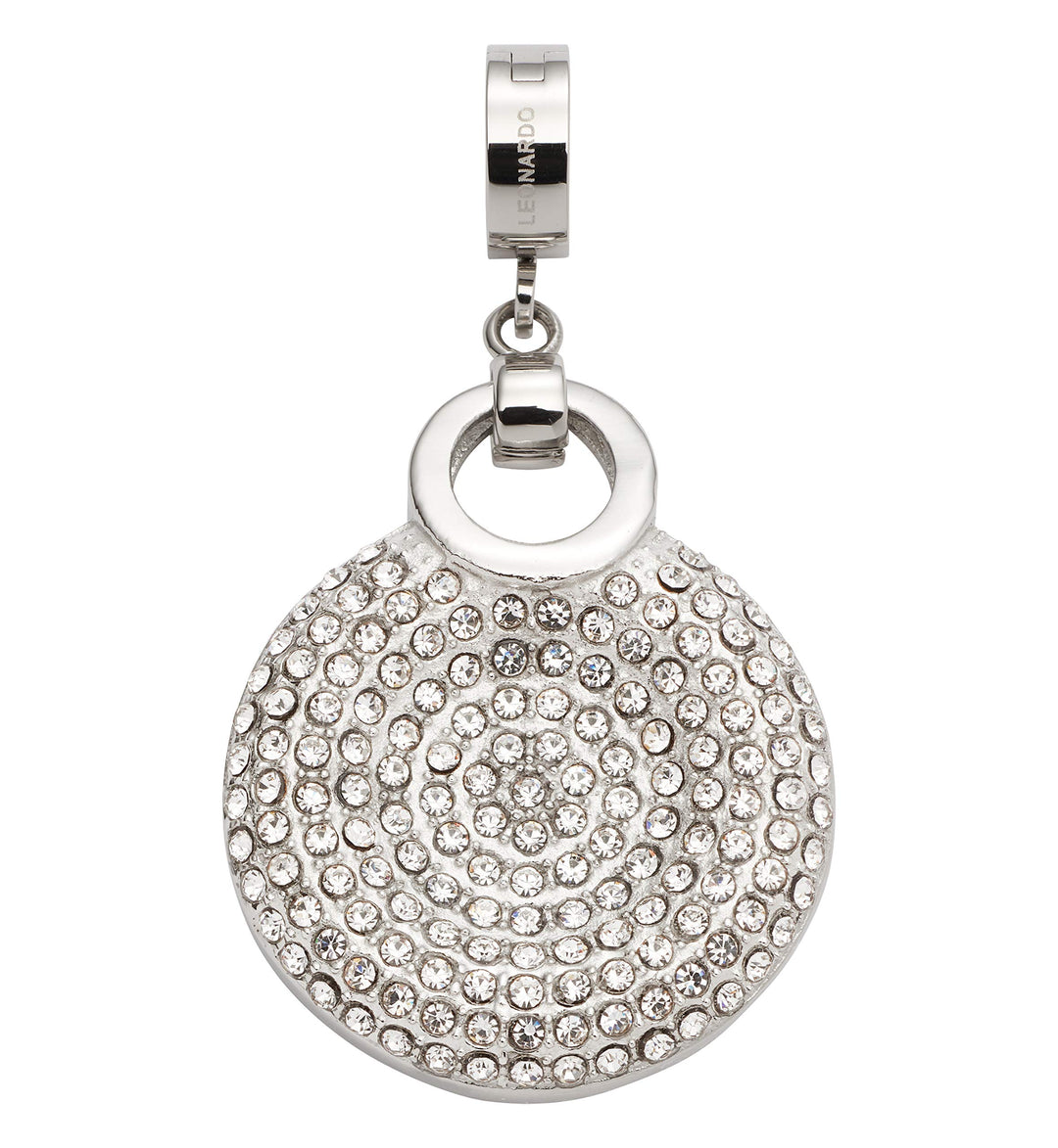 JEWELS BY LEONARDO DARLIN'S Damen-Anhänger Gaia, Edelstahl mit Kristallen und Maxi-Clip, CLIP & MIX