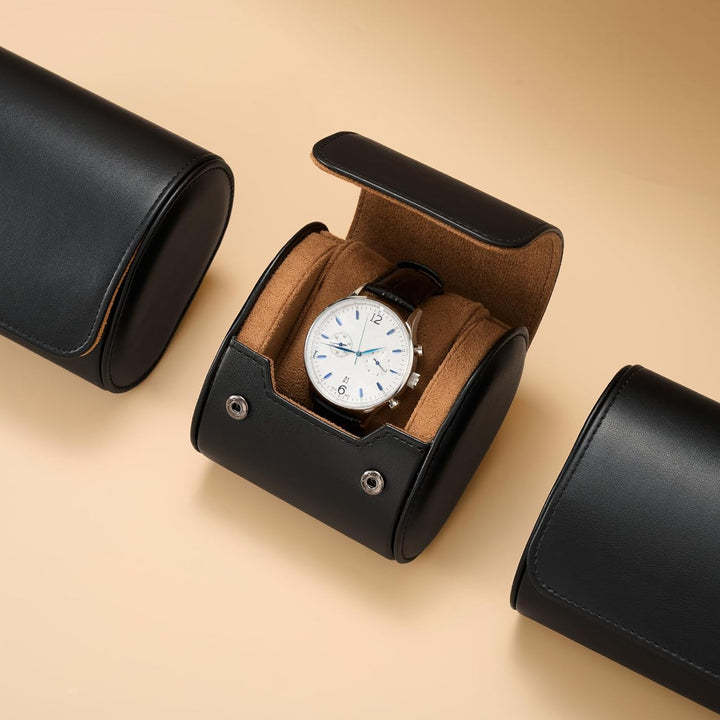 Oirlv Luxus Pu Leder Uhrenrolle Reiseetui Aufbewahrungsetui Für Geschenkbox Weihnachten Jubiläum Geb