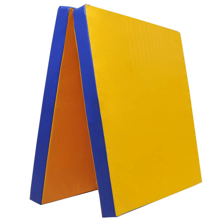 Klappbare Turnmatte – 200 x 100 cm - 6 oder 8 cm stärke wählbar - RG 22 kg/m³ – faltbare Matte für G