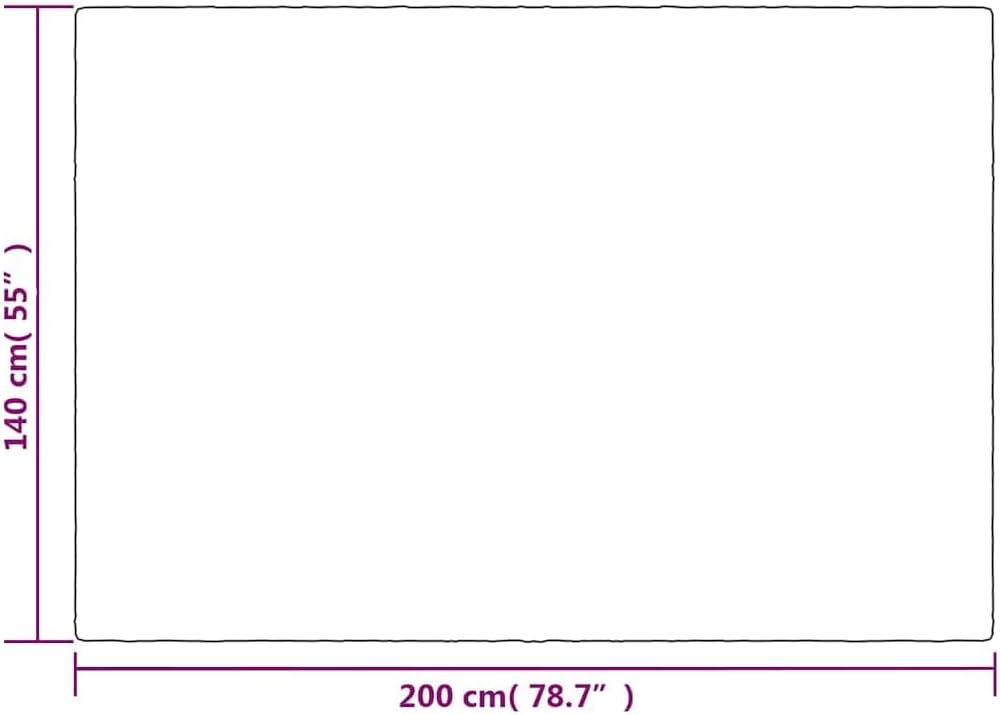 vidaXL Gewichtsdecke mit Bezug Grau 140x200 cm 10 kg Stoff 140 x 200 cm, 140 x 200 cm