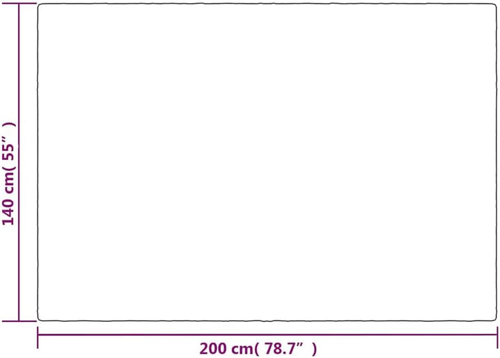vidaXL Gewichtsdecke mit Bezug Grau 140x200 cm 10 kg Stoff 140 x 200 cm, 140 x 200 cm