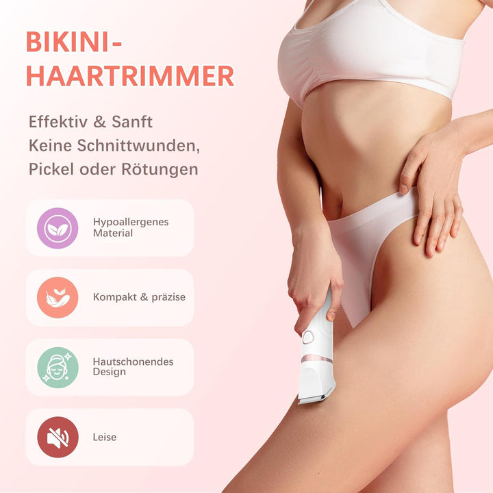 MAXGROOM 3-in-1 Intimrasierer für Frauen