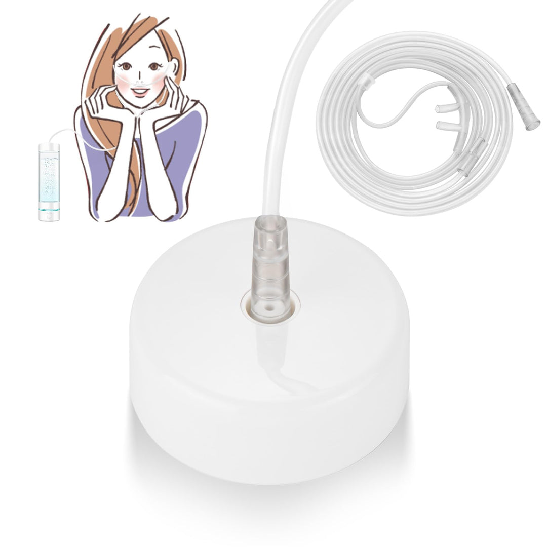 H2 Life Wasserstoff-Wasserflasche Wasserstoff-Wassergenerator Hydrierbecher-Abdeckung Weiss