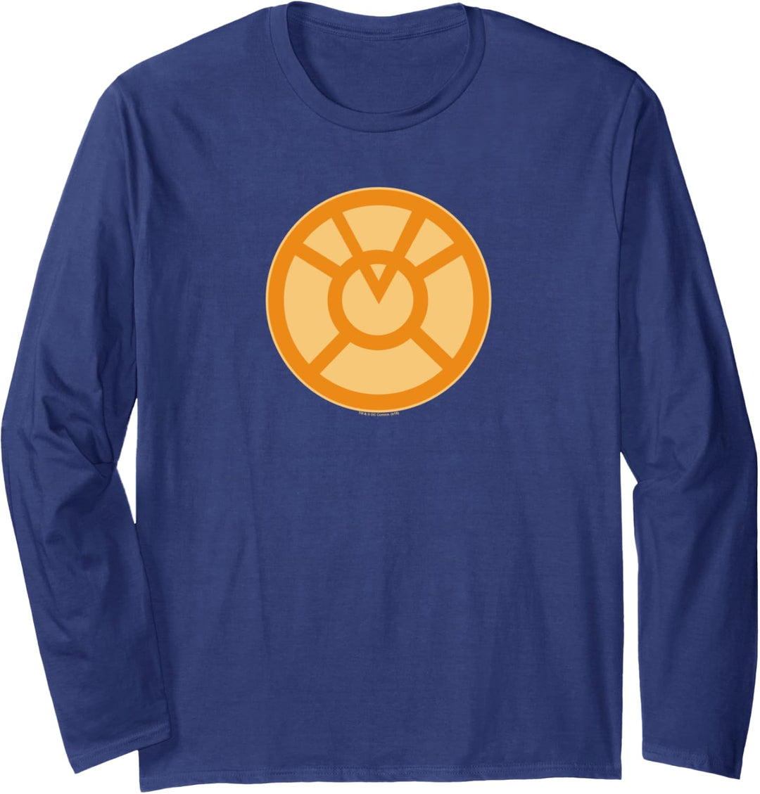 Green Lantern Orange Symbol Langarmshirt