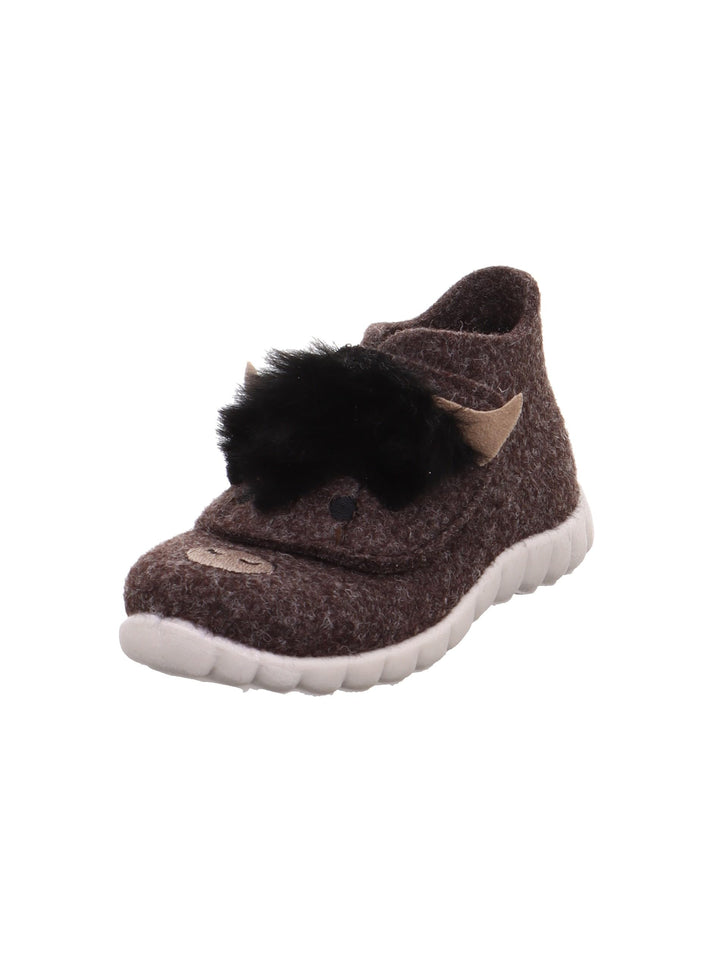 Superfit Jungen Happy Hausschuh 22 EU Braun 3020, 22 EU Braun 3020