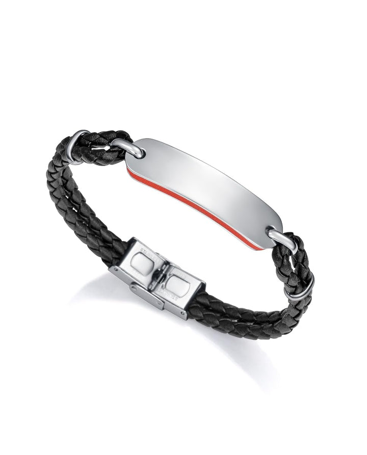 Viceroy Pulsera Magnum 15107P01010 piel y acero