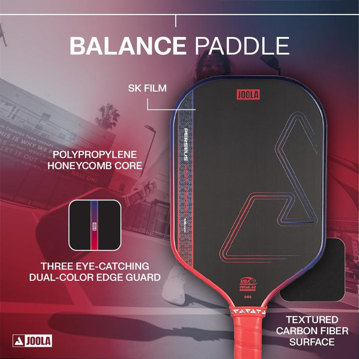 JOOLA Vision/Double Vision Pickleball-Paddel,SK-Folie zur Reduzierung von Vibrationen, USAP-genehmig