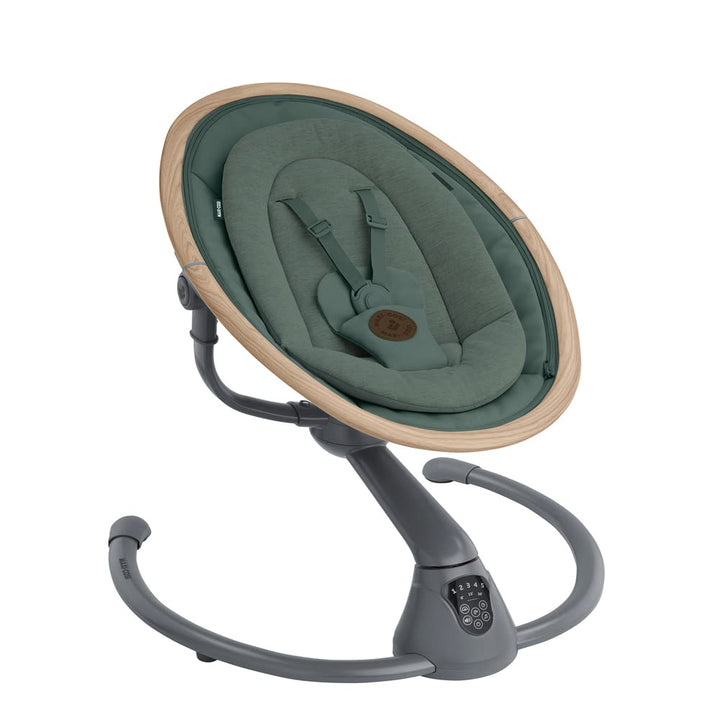 Maxi-Cosi Cassia Babywippe Elektrisch, 0–6 Monate, max. 9 kg, Babyschaukel Elektrisch, 12 Melodien,