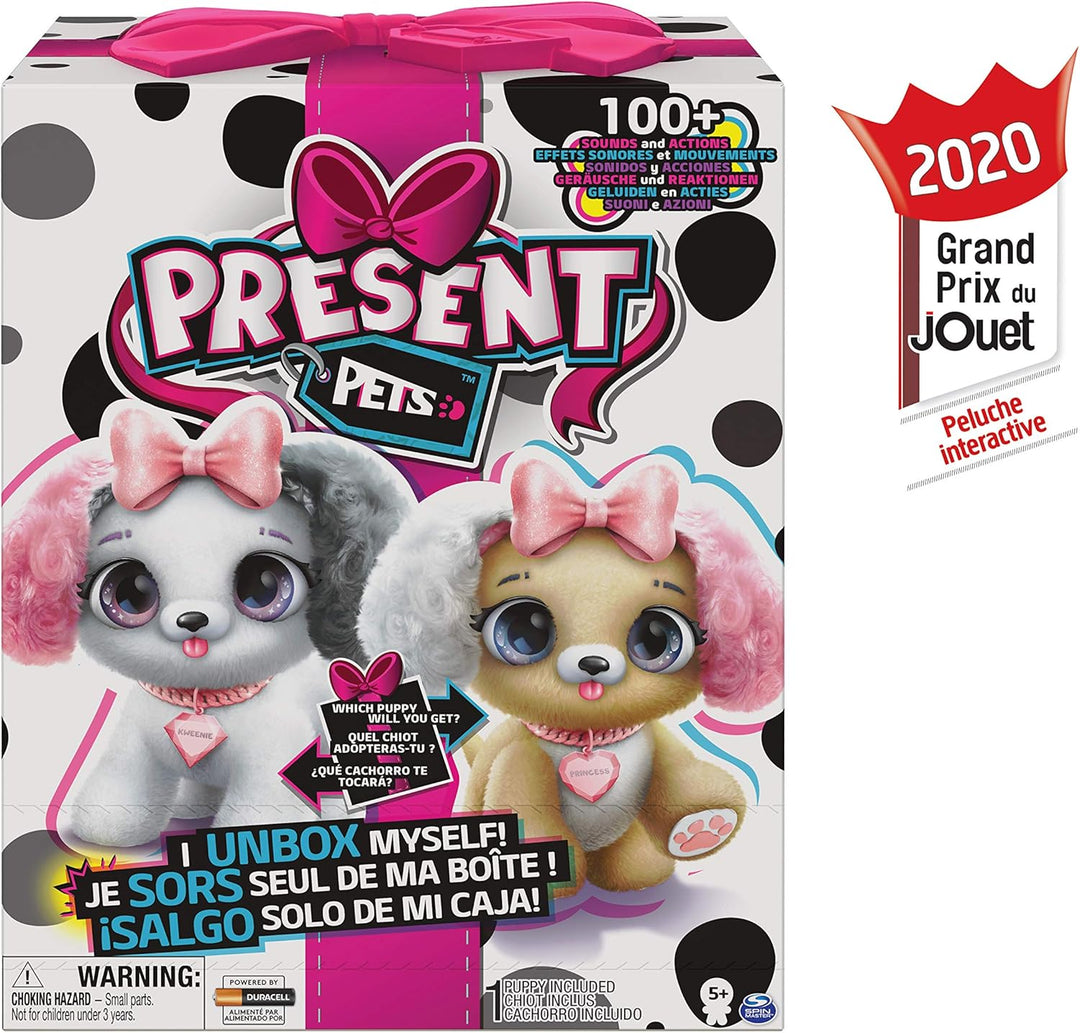 Interaktiver Plüschhund Fancy mit vielen Geräuschen und Funktionen, ab 5 Jahren Present Pets - Fancy