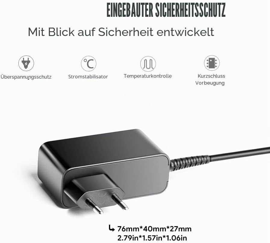 KFD Ladegerät Netzteil Ladekabel für Kärcher FC 7 Hartbodenreiniger Ersatzteile PS07 30V 600ma FC 5