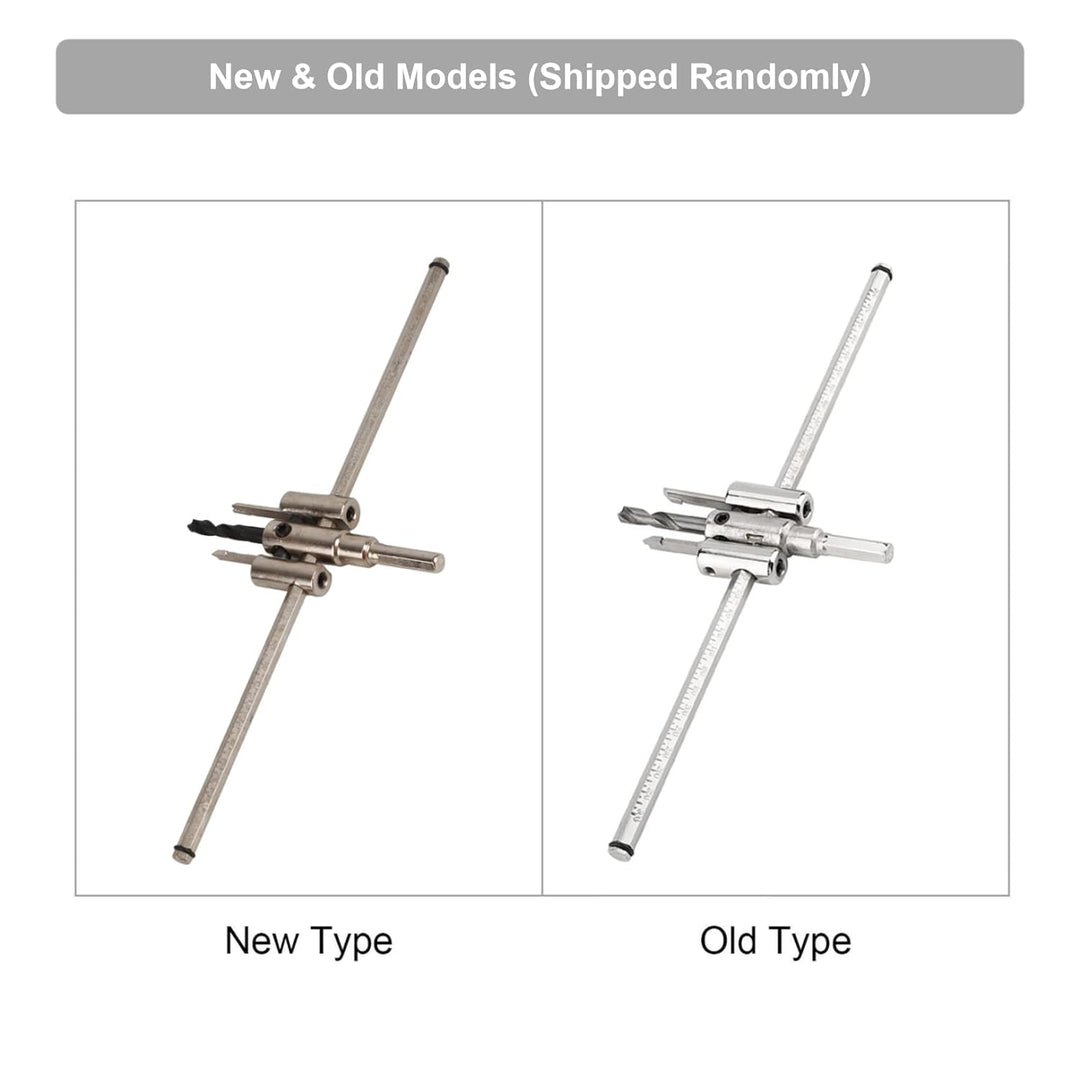 Kreisschneider, 30-300mm Lochs gen-Set Bohrer-Set Einstellbarer Bohrer Holz Einstellbare Silber Krei
