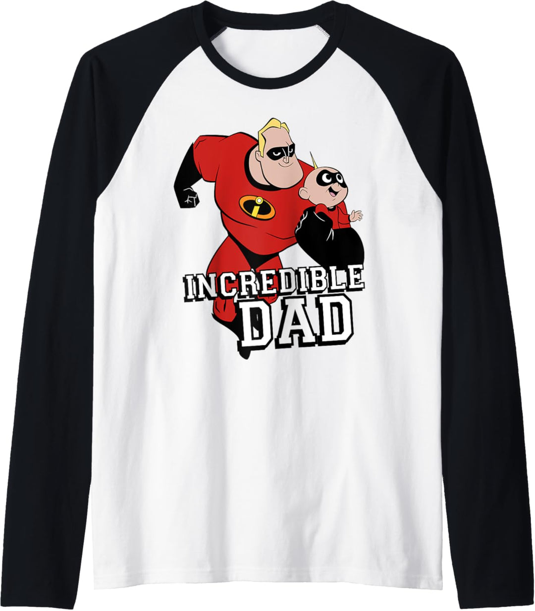 Disney Pixar Incredibles 2 Incredible Dad Portrait Raglan