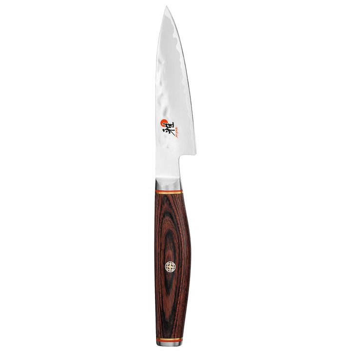Miyabi 234072-091-0 Shotoh Zubereitungsmesser, Stahl, 90 mm, silber / braun, 30,5 x 7,7 x 2,7 cm Sho