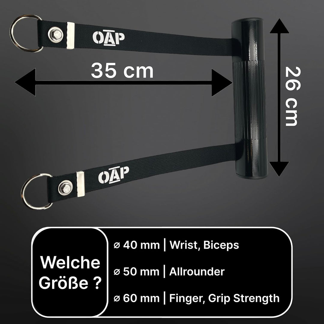 OAP Armwrestling Wrist Wrench I Trainingsgerät für Kabelzug I 100% Made in Germany I Hand &amp; Fingertr