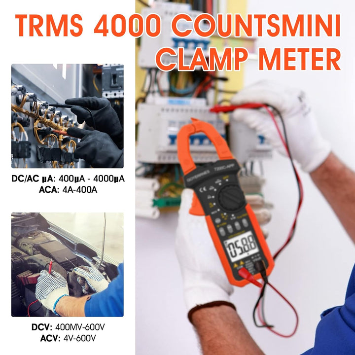 Digitales Zangenmessgerät Multimeter, GR-7200C-APP strommesszange Pinza Amperometrica Digitale AC DC