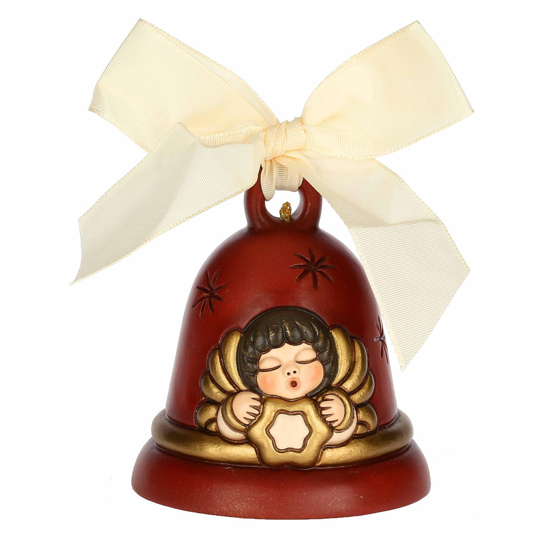 THUN, Glocke mit Engel aus Keramik, Kollektion Weihnachtszauber, Limited Edition 2024 zum Sammeln, G