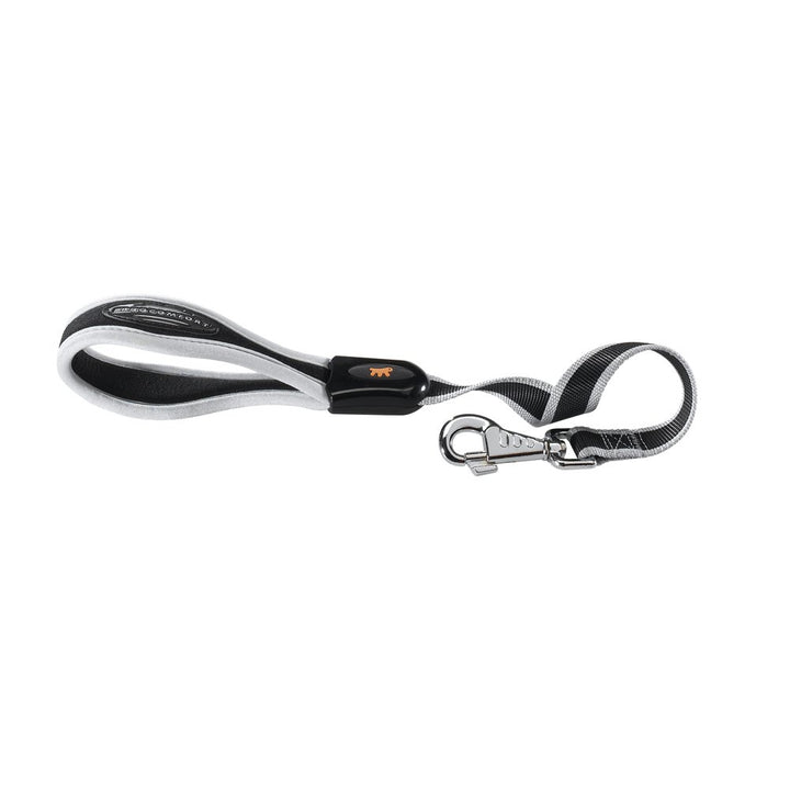 Ferplast ERGOCOMFORT Kurze Hundeleine aus Nylon, ergonomischer Griff, weiche Polsterung, Länge 55 cm