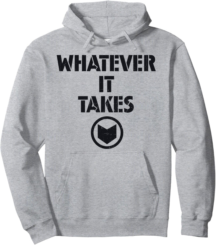 Marvel Avengers Endgame Whatever It Takes Hawkeye Logo Pullover Hoodie