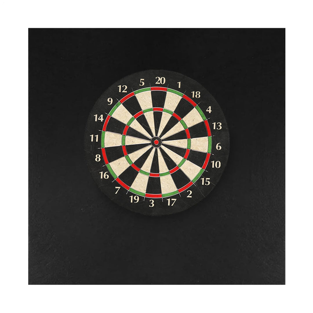 Dart Wandschutz | Wandschutz Für Dartboards - Abnehmbarer Schwarzer Matten Schutz Für Spielzimmer Ga