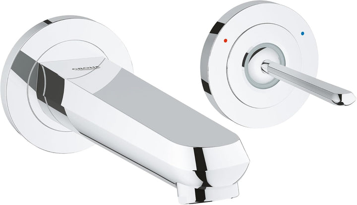 GROHE Eurodisc Joystick 2-Loch-Waschtischbatterie, M-Grösse 170 mm 19968000 Chrom 170 mm, Chrom 170