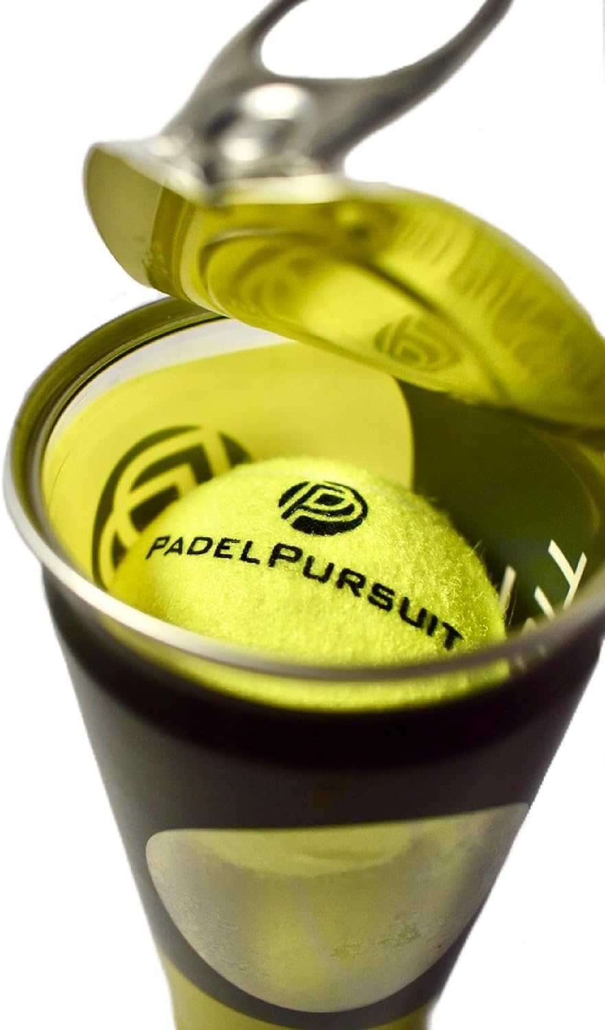 PadelPursuit Training - Padel Bälle für Trainingsspiele, 3x3er Dose, 9 Padel Tennis Bälle