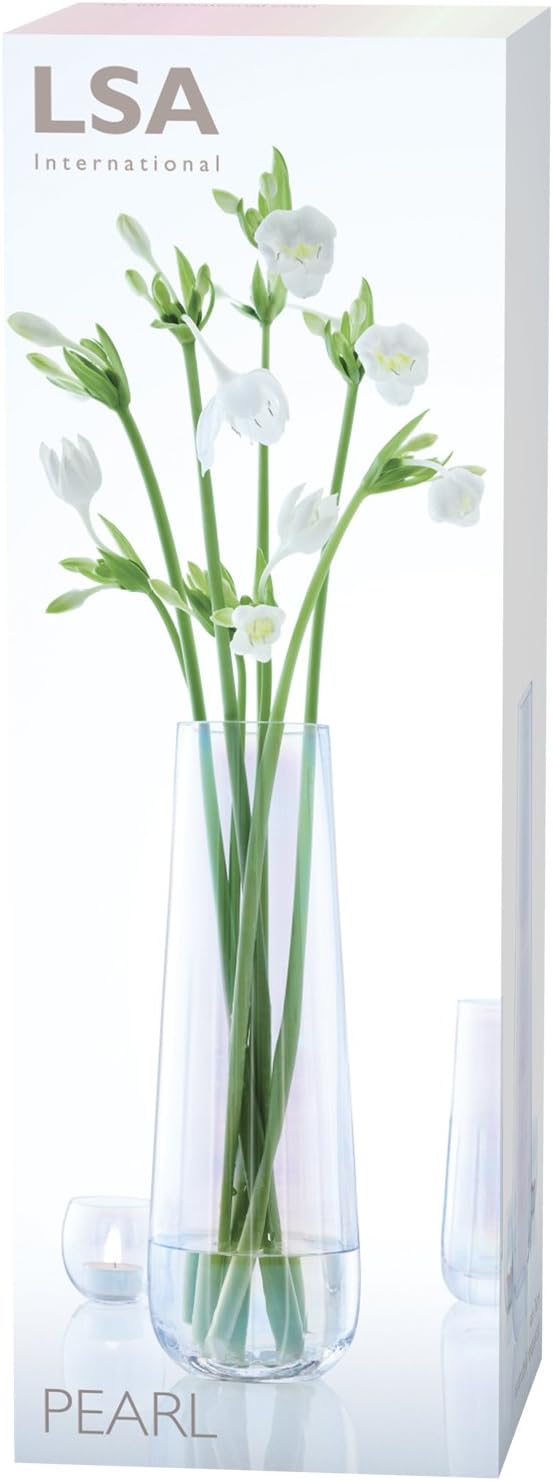 LSA Pearl Vase H36cm Perlmutter Mother Of Pearl Höhe 36 cm, Mother Of Pearl Höhe 36 cm