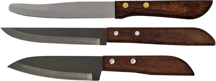 Thailand Messerset [ 8 Messer - #248, 22, 21, 172, 171, 792, 501, 503 ] Messer mit Holzgriff