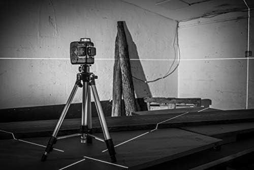 STROXX Tripod Premium Stativ 1,5m - Baustativ - 1/4” Anschlussgewinde - für Laser und Nivelliergerät