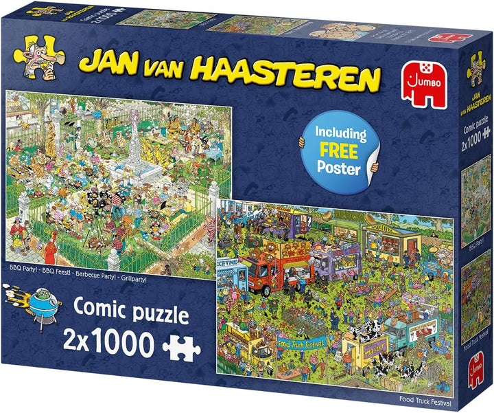 Jumbo Spiele 19099 Puzzle, Mehrfarbig
