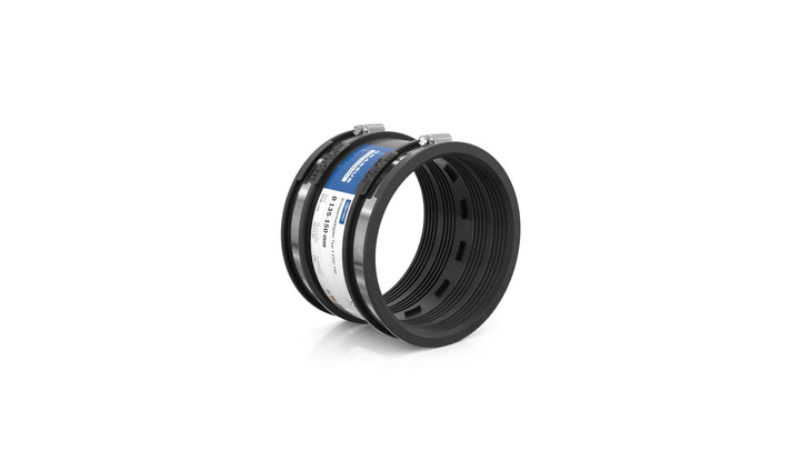 Crassus CRA14031 Schlauchadapter CDC 150 Typ 1 (135-150mm), EPDM / V2A, Schwarz, 135-150 mm, 135-150