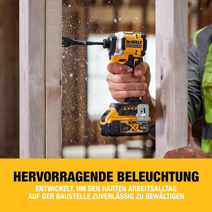 Dewalt 18V XR Akku-Schlagschrauber DCF850N (¼“ Zoll Innensechskant-Aufnahme mit Selbstverriegelung,