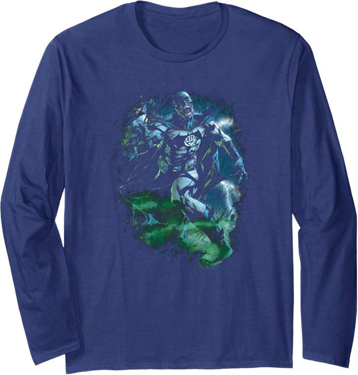 Green Lantern Black Lantern Batman Langarmshirt