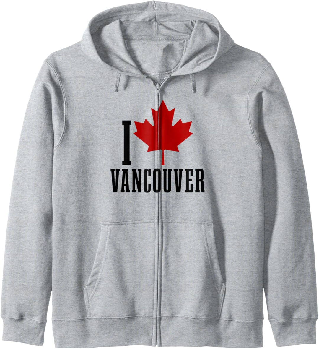 Vancouver BC Maple Leaf Kanadische Flagge Pride Kapuzenjacke