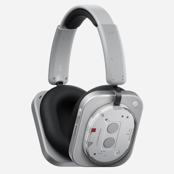 Nothing Headphone (1) Kabellose Over-Ear Kopfhörer mit ANC, bis zu 80h Akkulaufzeit, Hi-Res, Raumkla