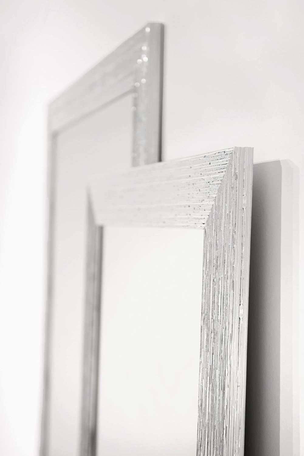 nielsen HOME Wandspiegel Chiara, Silber Weiss, ca. 50x70 cm Silver White 50 x 70 cm, Silver White 50