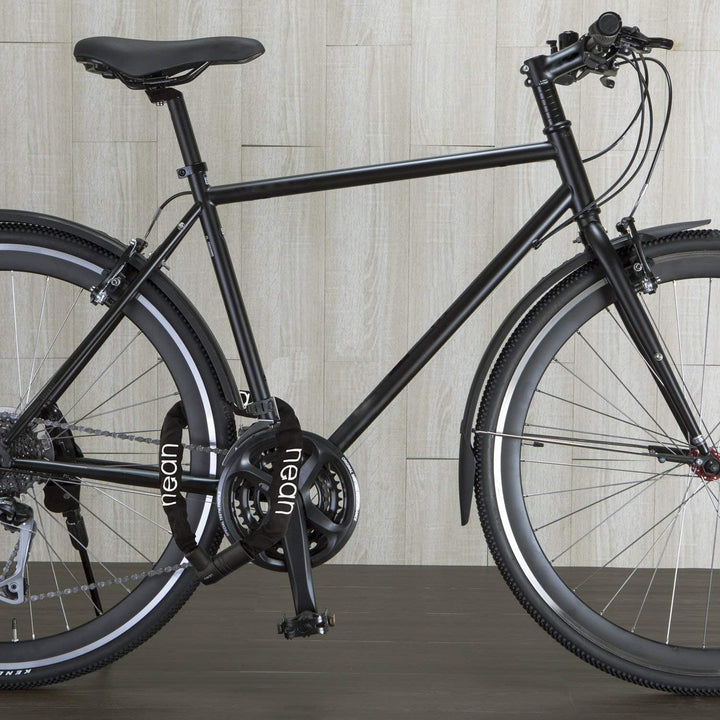 nean massives Fahrradschloss, E-Bike Kettenschloss, Motorradschloss, 2 Sicherheits-Schlüssel, hohe S