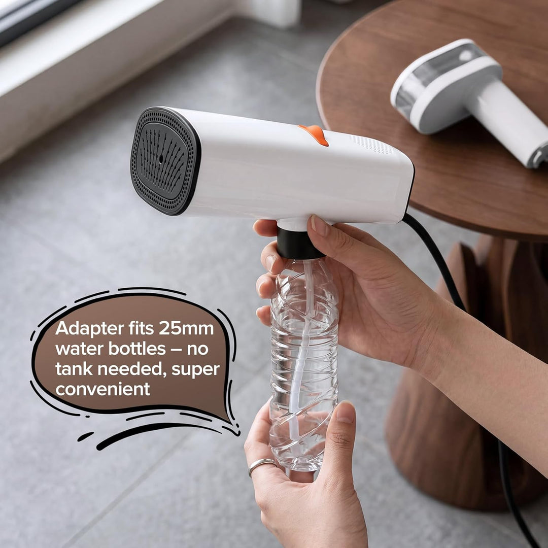 Lubluelu 2100W Garment Steamer, Fast-Heating Handheld Clothes Steamer with 6000Pa Suction, Portable