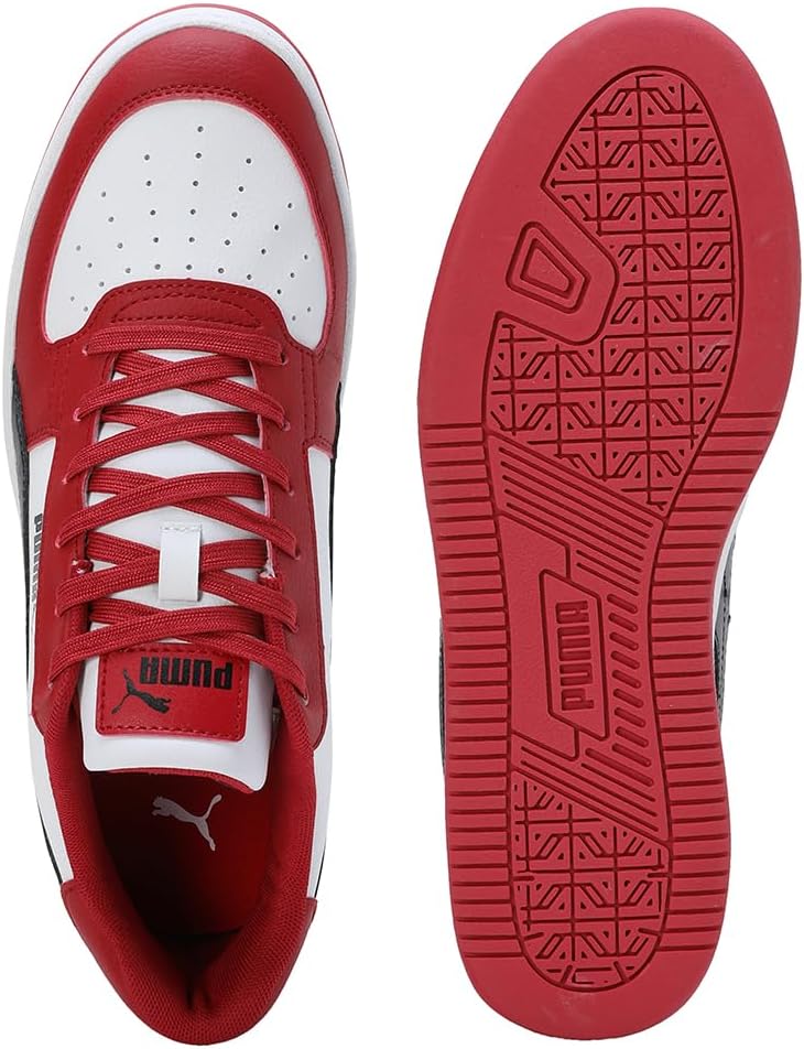 Puma Unisex Puma Caven 2.0Sneaker 44 EU 2 0 Club Red White Black, 44 EU 2 0 Club Red White Black